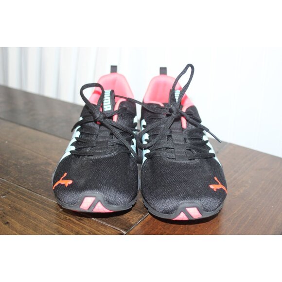 Puma Riaze Prowl Womens Black & Pink Running Shoes Size 8.5 Athletic Sneakers - Picture 2 of 7